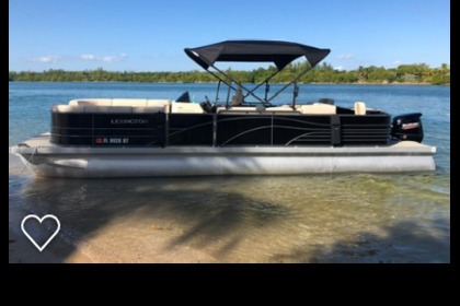 Hyra båt Motorbåt Lexington Pontoon Lexington TriToon 27' Miami Beach