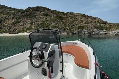 Rental Motorboat Poseidon Black – Poseidon Blu water Port of Milos, Milos