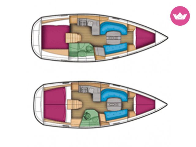 Oceanis 343 in Trogir  
