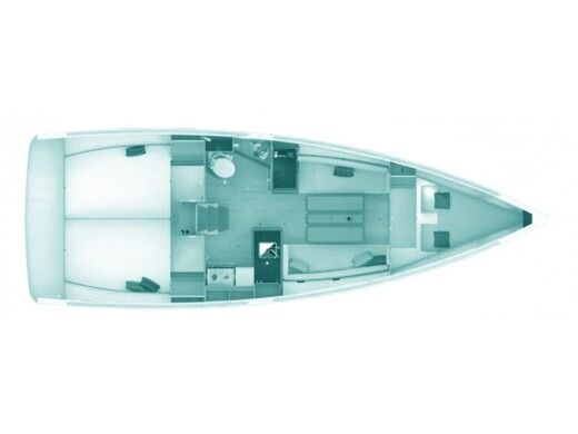 Sailboat JEANNEAU SUN ODYSSEY 419 Boat design plan