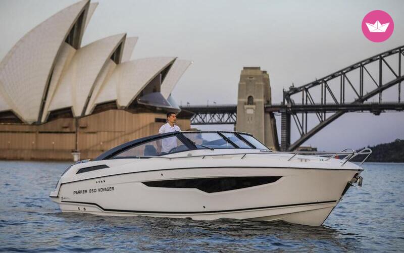 Bateau à moteur Parker Parker 850 voyager 300cv