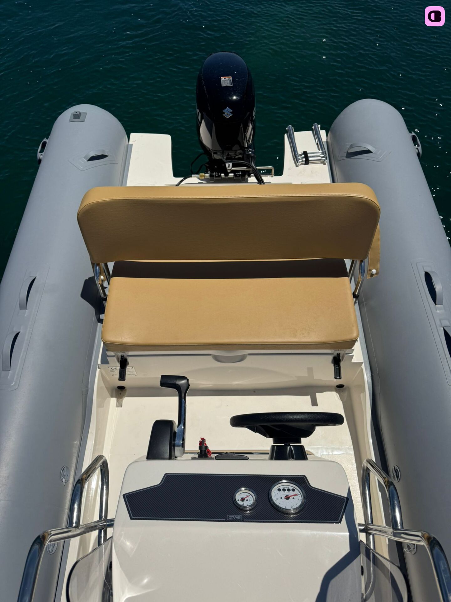 Bateau sans permis Rib Italy srl BWA 610 40cv 7