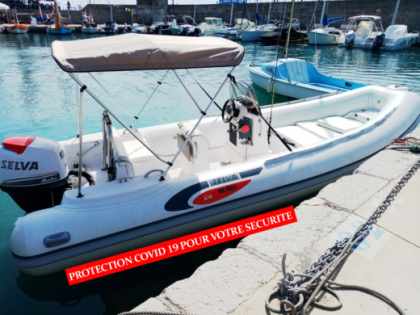 Аренда RIB (надувная моторная лодка) Selva 570 Кань-Сюр-Мер
