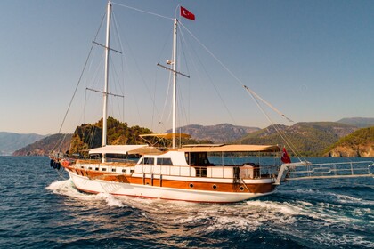 Traditional custom built gulet with a capacity of 10 people