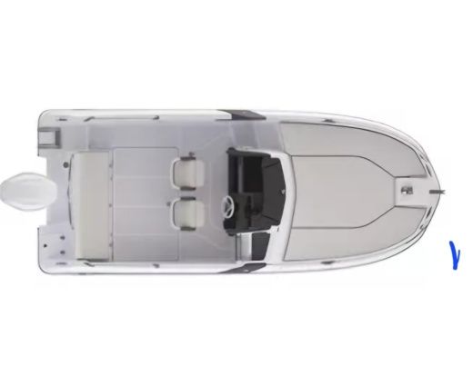 Motorboat Bènèteau Flyer 6.6 SUNdeck boat plan