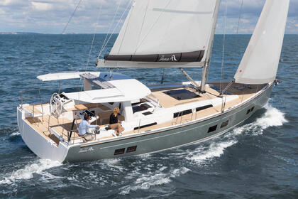 Hire Sailboat Hanse Yachts Hanse 588 - 3 + 1 cab. Rogoznica