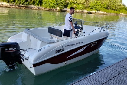 Чартер лодки без лицензии  Canal salso Saver 19 open Венеция