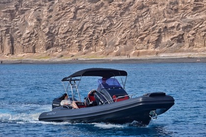 A Luxurious Santorini Cruise with Expert Captain and Scenic Views