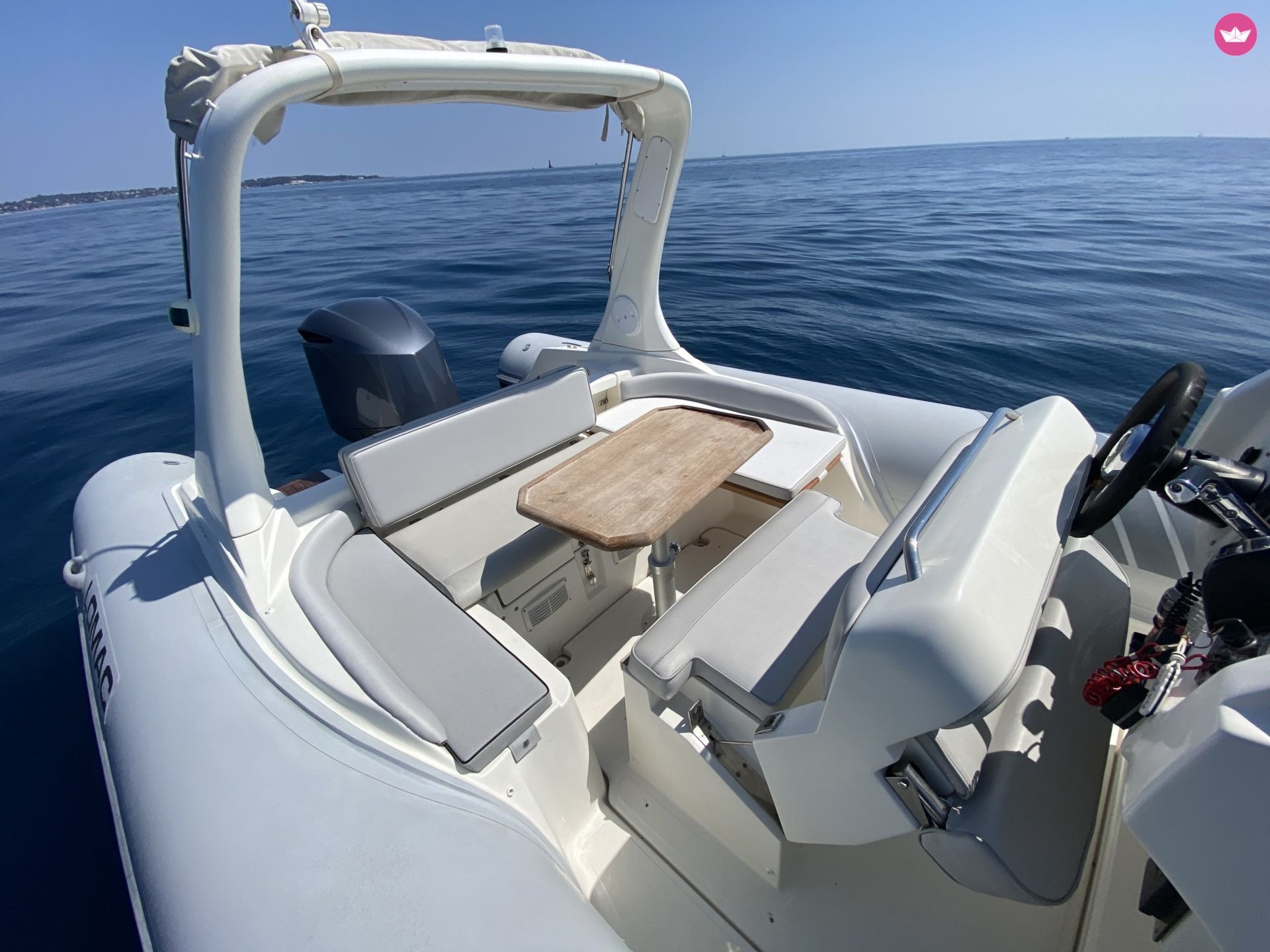 Semi-rigide Lomac Nautica 800 In 300cv 5