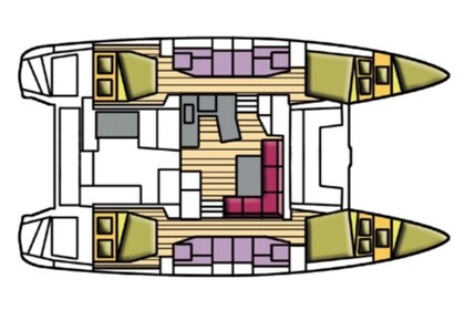 Charter Catamaran  Lagoon 42 Antigua and Barbuda