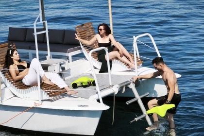 Verhuur Catamaran Caparos Capparos catabarge Golfe Juan