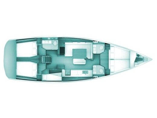 Sailboat JEANNEAU SUN ODYSSEY 519 Boat design plan