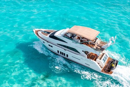 Noleggio Yacht a motore Fairline 70 Cancún