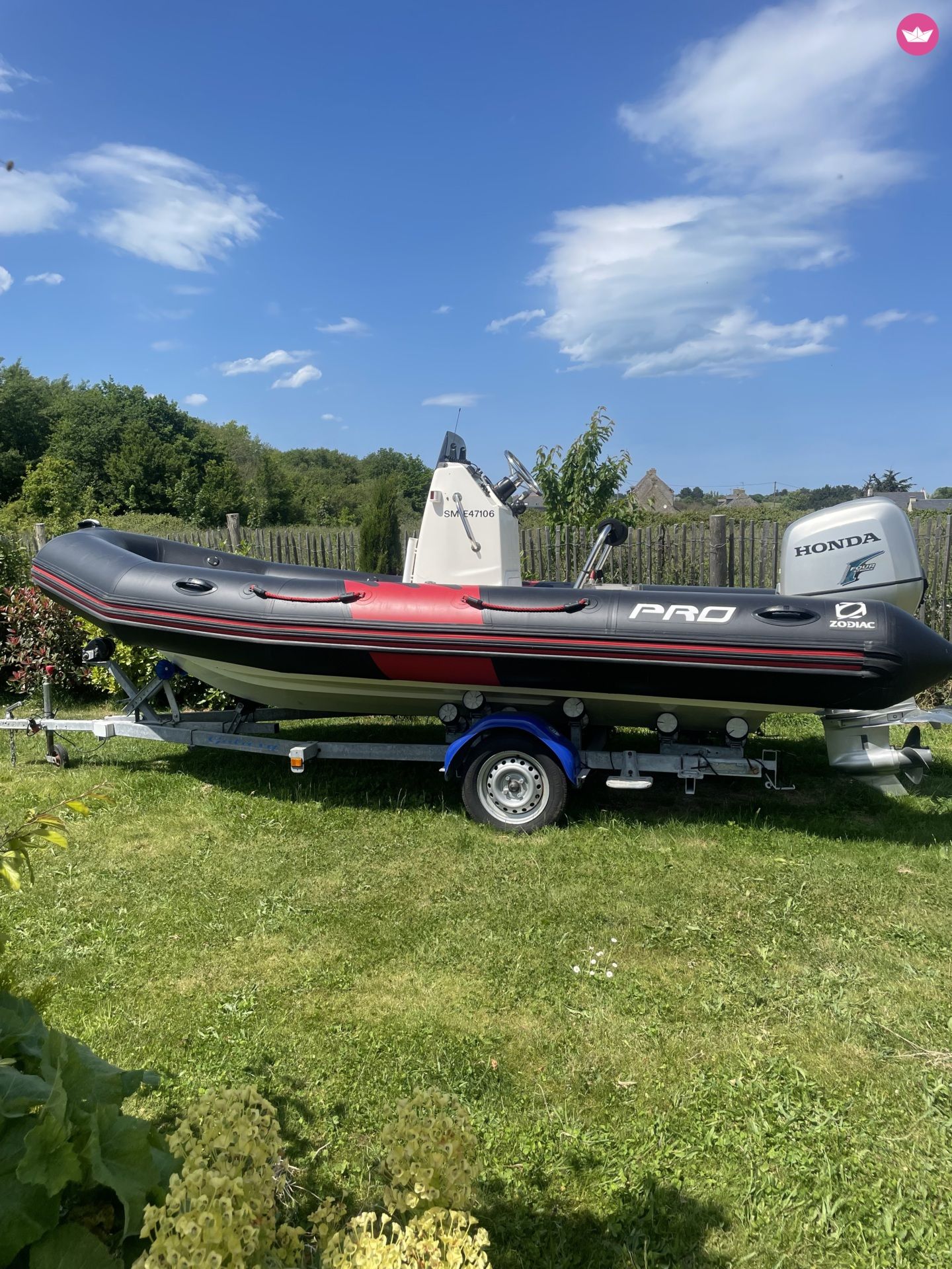 Bateau à moteur Zodiac Pro Open 550 90cv 5