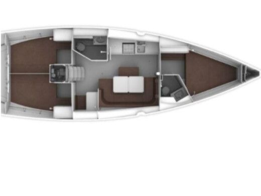 Sailboat Bavaria Cruiser 41 Boat design plan