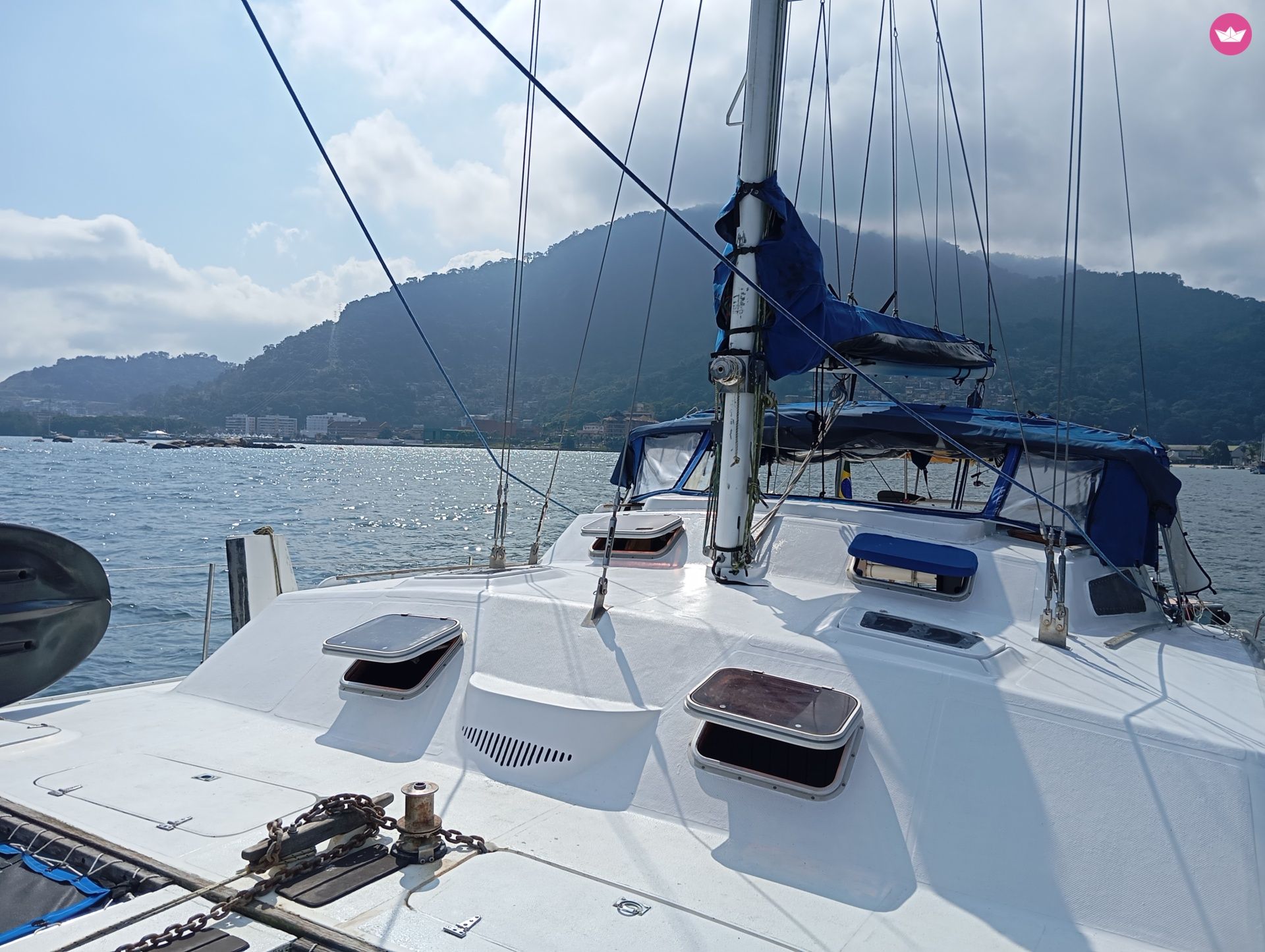 Catamaran Day Charter ou Pernoite no Veleiro Paraty-RJ Crowther 36 10.8m 5