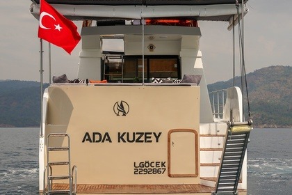 Custom built motor yacht for capacity of 6 people