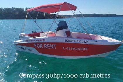 Charter Boat without licence  Compass 168CC Thasos Regional Unit