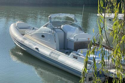 Gommone Cabinato 11 mt. per gite a Procida, Ischia, Capri, Sorrento, Ponza, Palmarola, Circeo