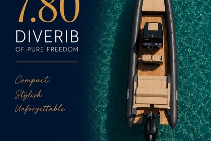 Hyra båt RIB-båt Diverib 7.80 Mykonos