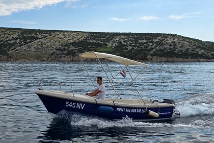 Miete Motorboot Kvarnerplastika Adria 501 Novalja