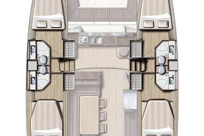 Rental Catamaran  Bali 4.3 Volos