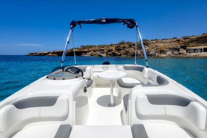 Beautiful boat without a license!