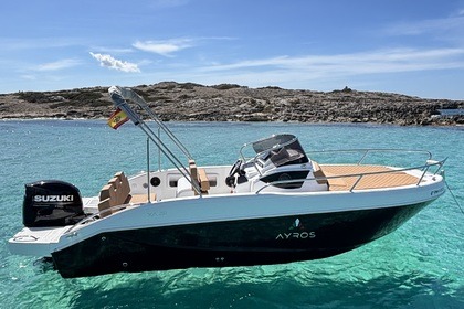 Miete Motorboot NUEVA AYROS XA22 Ibiza