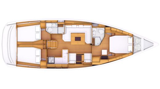 Sailboat Jeanneau Sun Odyssey 479 boat plan