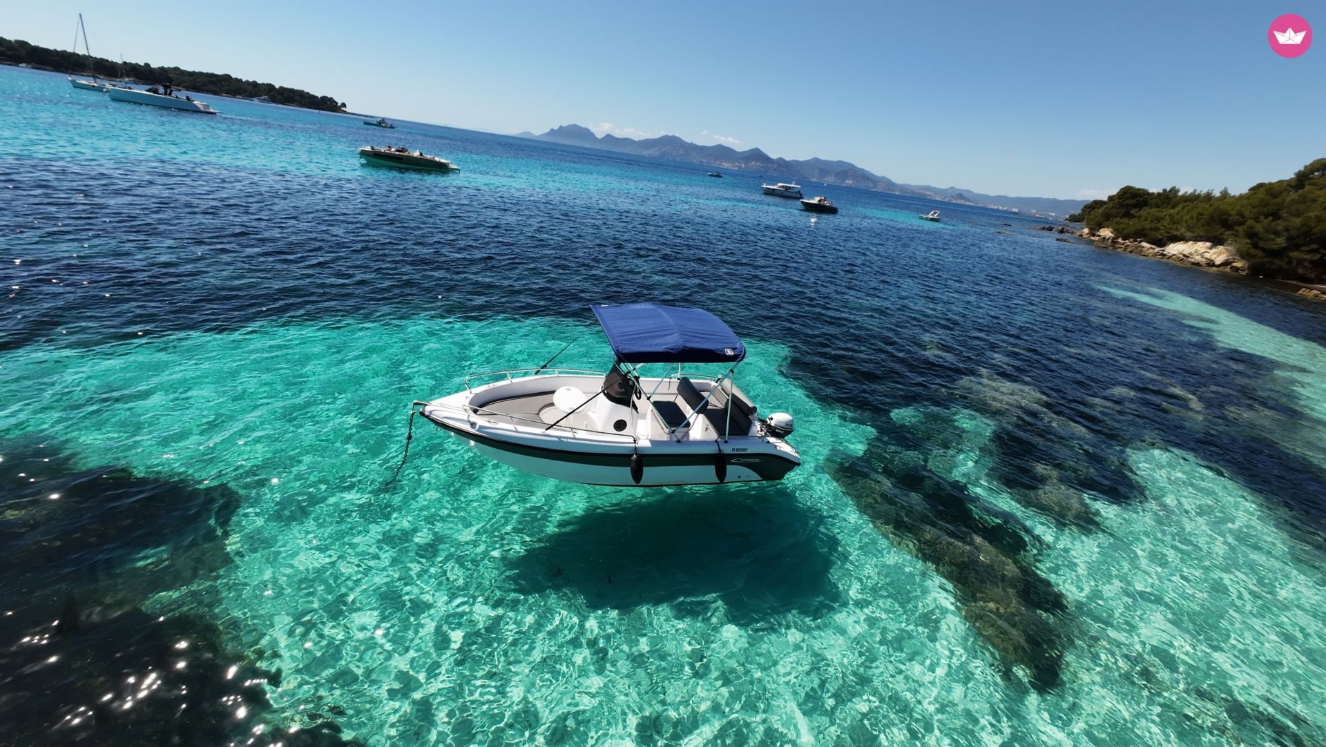 Bateau sans permis Poseidon blue water 170 6cv