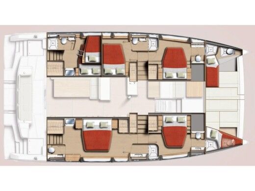 Catamaran  Bali 5.2 Boat design plan