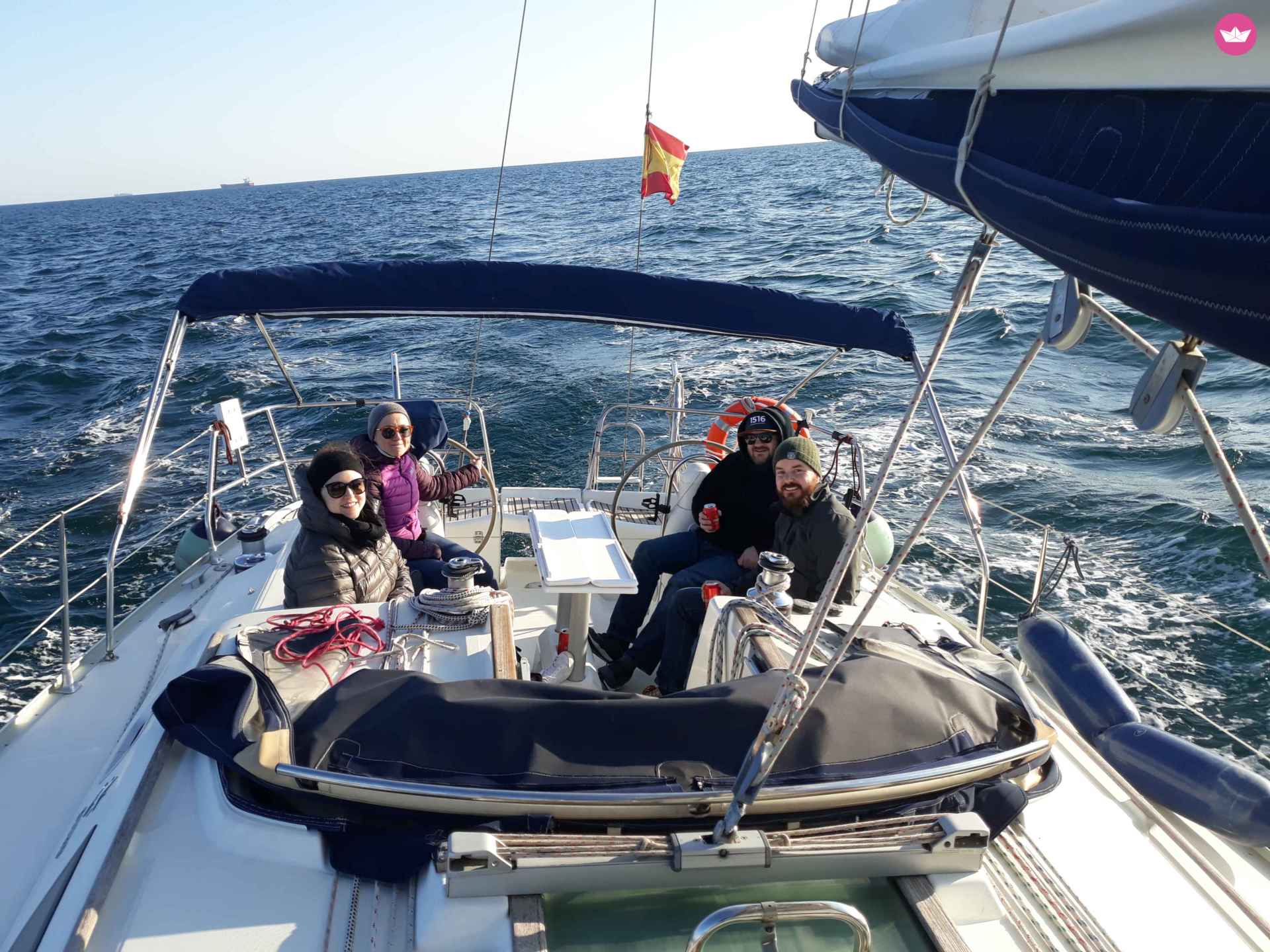 Charter sailboat in Barcelona  