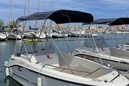 Charter Boat without licence  Quicksilver Activ 455 Open Cap d'Agde