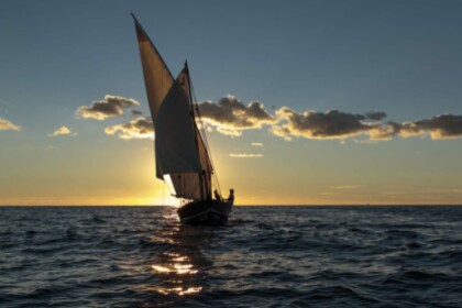 Gajeta Falkuša / Rare vintage traditional wooden sailboat / All inclsuive offer