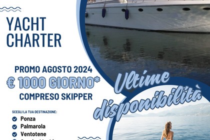 Noleggio Yacht a motore Rizzardi Cr 50 - goditi una vacanza in barca Nettuno