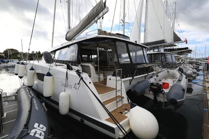 Verhuur Catamaran Fountaine Pajot Fountaine Pajot Saona 47 (Quintet) - 5 + 1 cab. Biograd na Moru