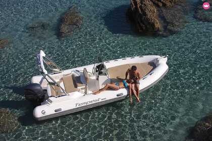 Charter Boat without licence  Capelli Capelli Tempest 600 Baja Sardinia