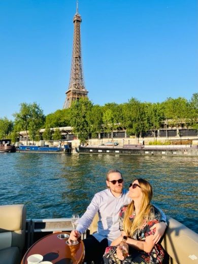 Paris Motorboat PONTOON I alt tag text