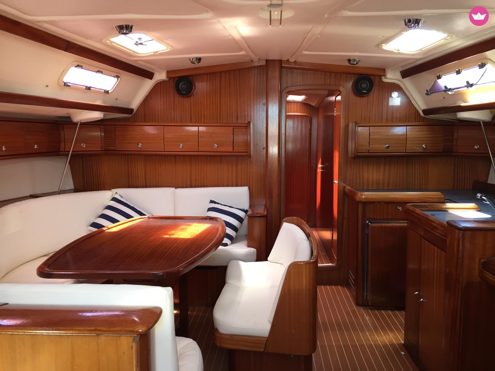 Charter sailboat in Ibiza  