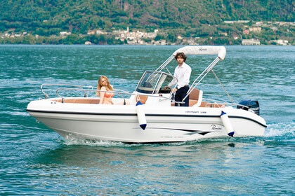 Rental Boat without license  Ranieri Voyager 19 S Domaso