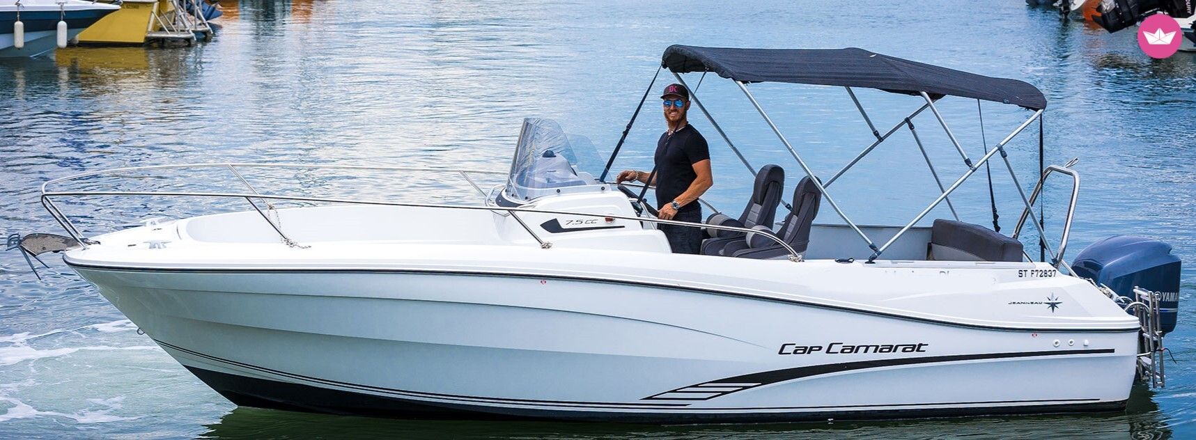 Bateau à moteur Jeanneau Cap Camarat 7.5 Cc 225cv