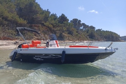 Miete Motorboot aquabat sport 19 Hyères