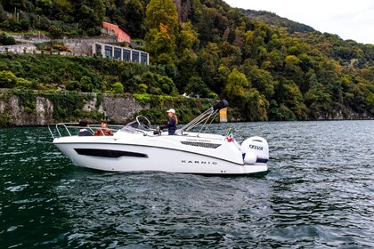 Rental Motorboat Karnic SL651 Sharing tour Como