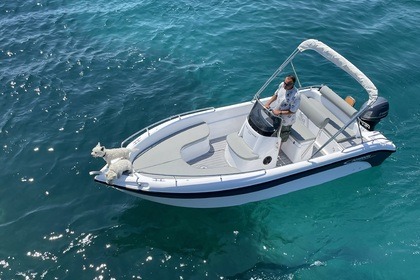 Hire Motorboat Poseidon BLU WATER 185 Milos