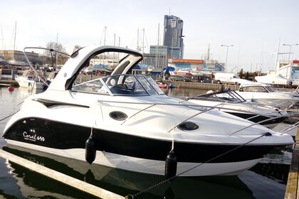 Rental Motorboat 690 SPORT CRUISER YAMAHA 150 CORAL Sopot