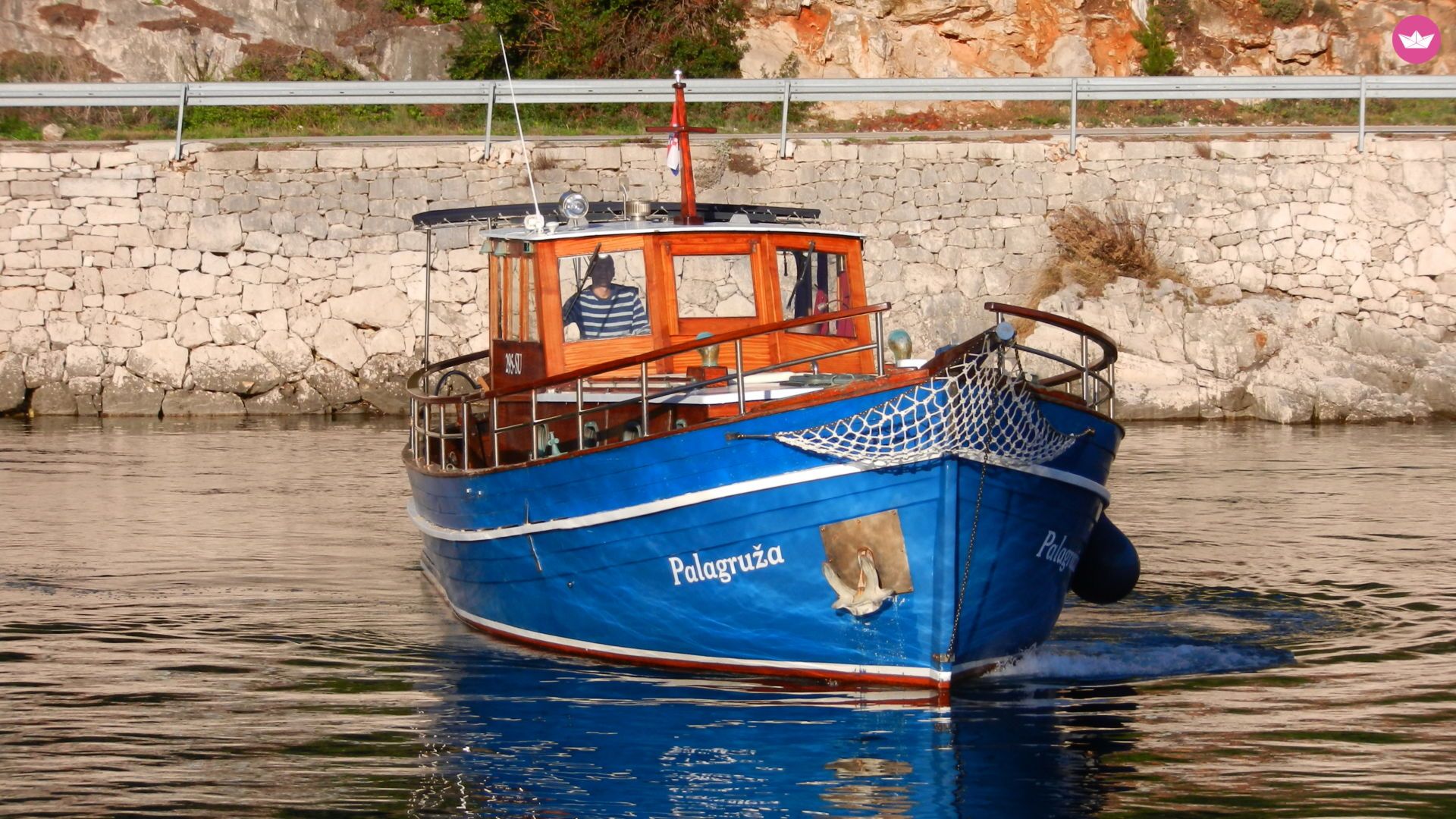 Traditional Croatian Boat Leut Palagruža in Split for hire