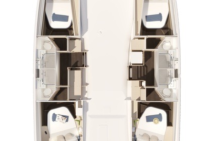 Hyra båt Katamaran Fountaine Pajot Fountaine Pajot New 44 Quatuor - 4 + 2 cab. Trogir