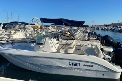 Location Bateau à moteur Sessa Marine Key largo 22 deck Ajaccio