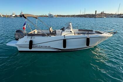 Alquiler Lancha JEANNEAU Cap Camarat 6.5 Cc serie 3 200cv Antibes