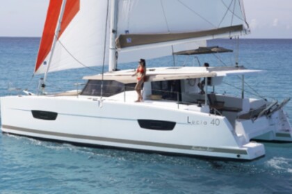 Hire Catamaran Fountaine Pajot Lucia 40 with watermaker & A/C - PLUS Saint Thomas